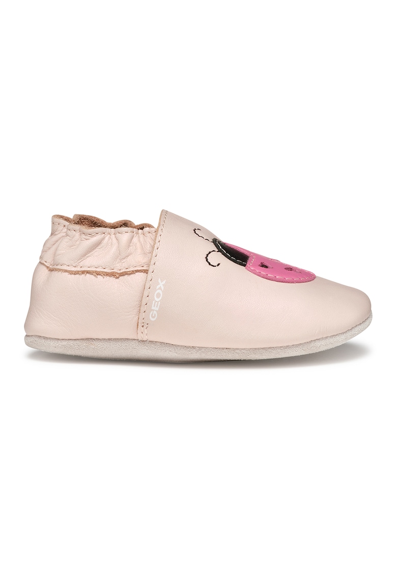 Pantofi slip-on de piele cu imprimeu Gloviedoo