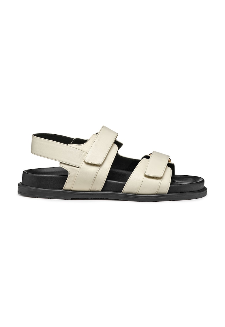 Sandale din piele cu inchidere velcro