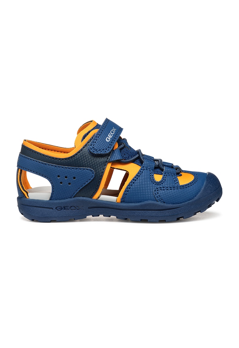 Sandale cu velcro si model colorblock Veniett Sandale cu velcro si model colorblock Veniett