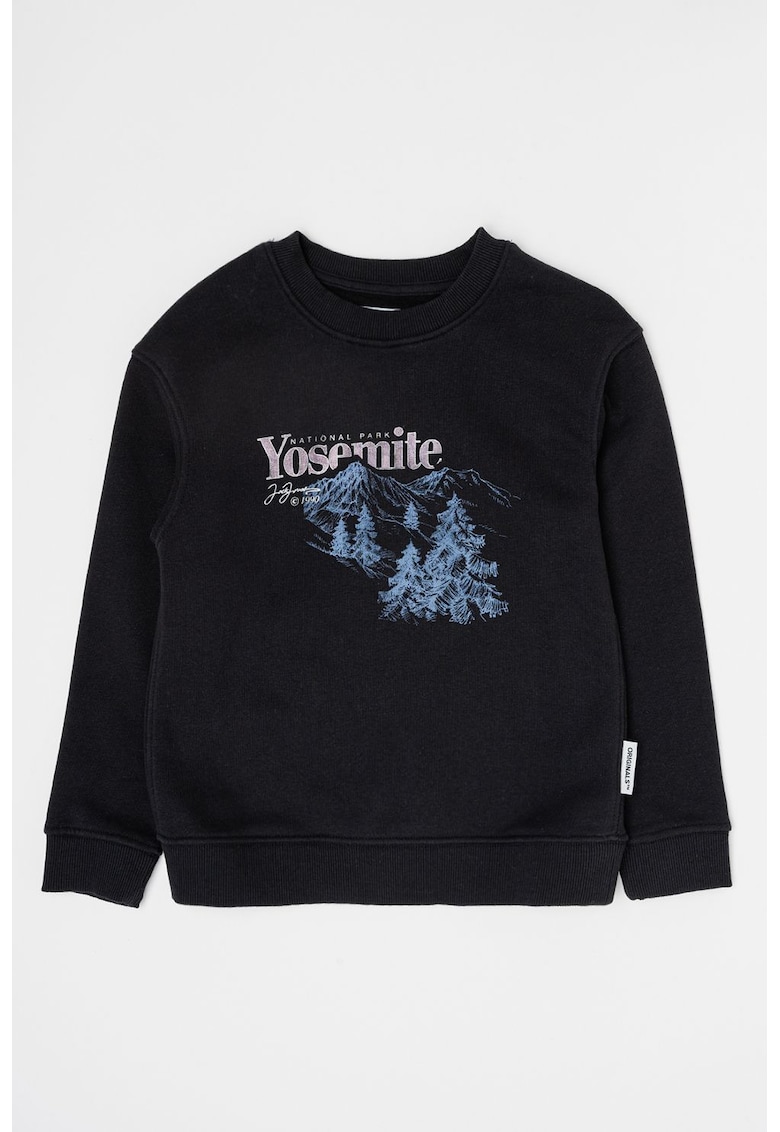 Bluza de trening din amestec de bumbac cu model grafic Joreaton