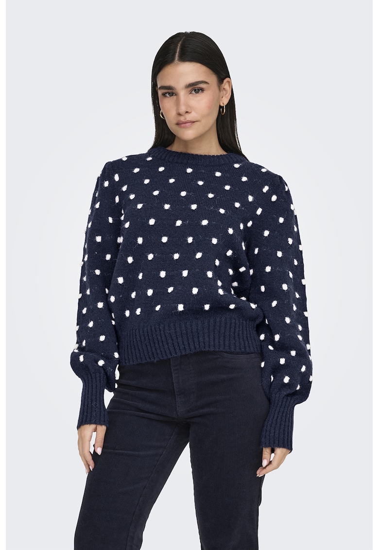 Pulover cu maneci bufante Sigrid Pulover cu maneci bufante Sigrid