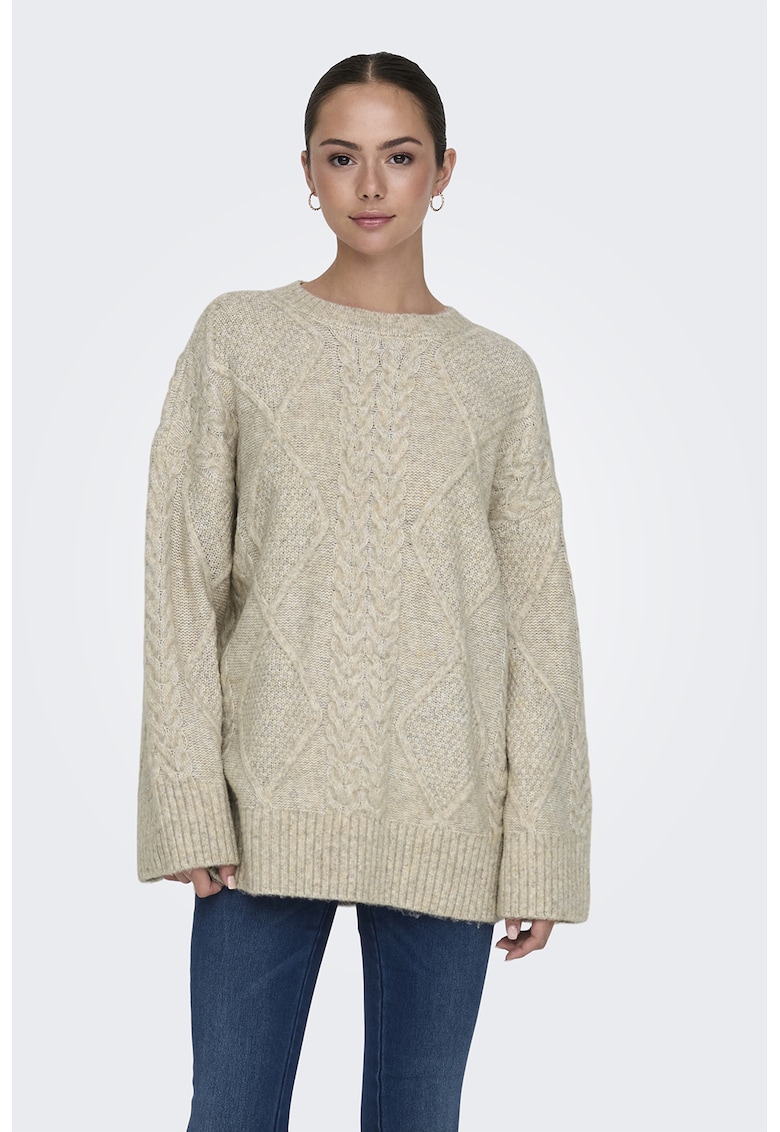 Pulover lejer cu maneci cazute