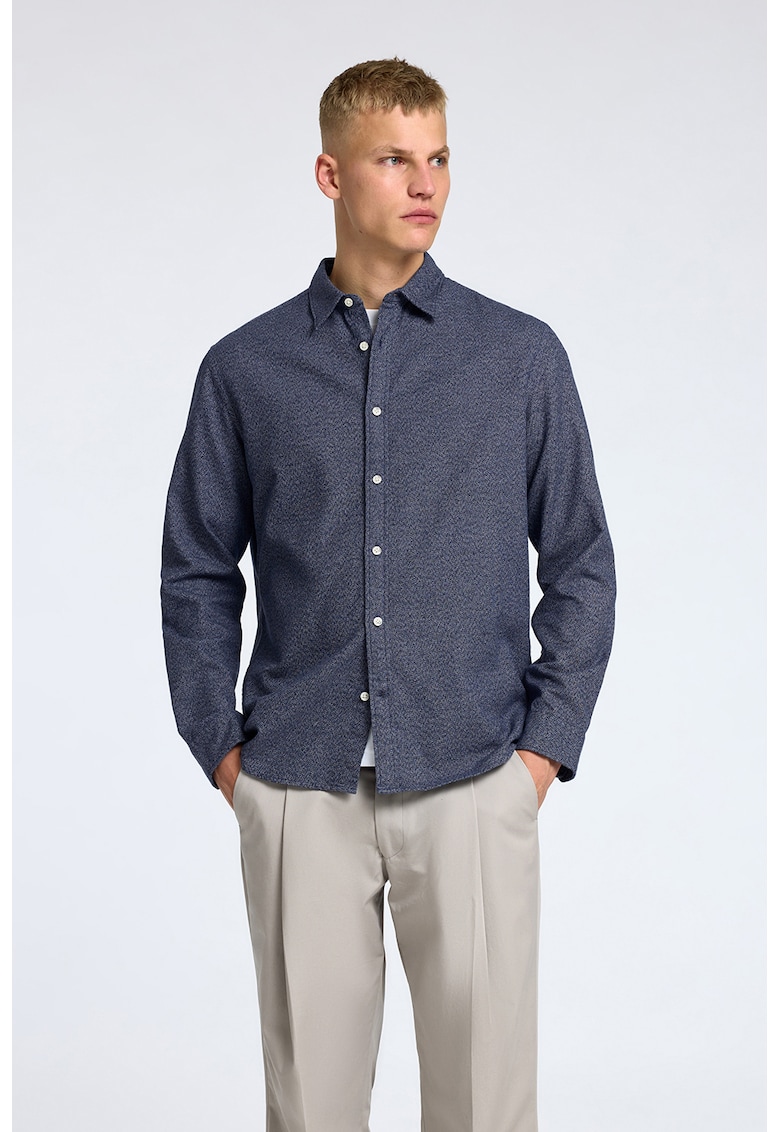 Camasa de bumbac organic cu maneci lungi