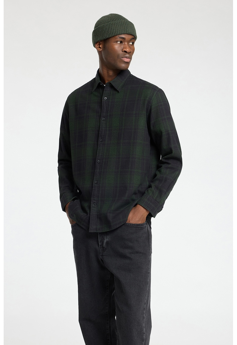 Camasa de bumbac organic cu maneci lungi