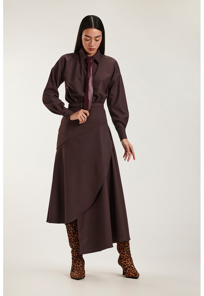 Rochie cu aspect 2 in 1 Heron