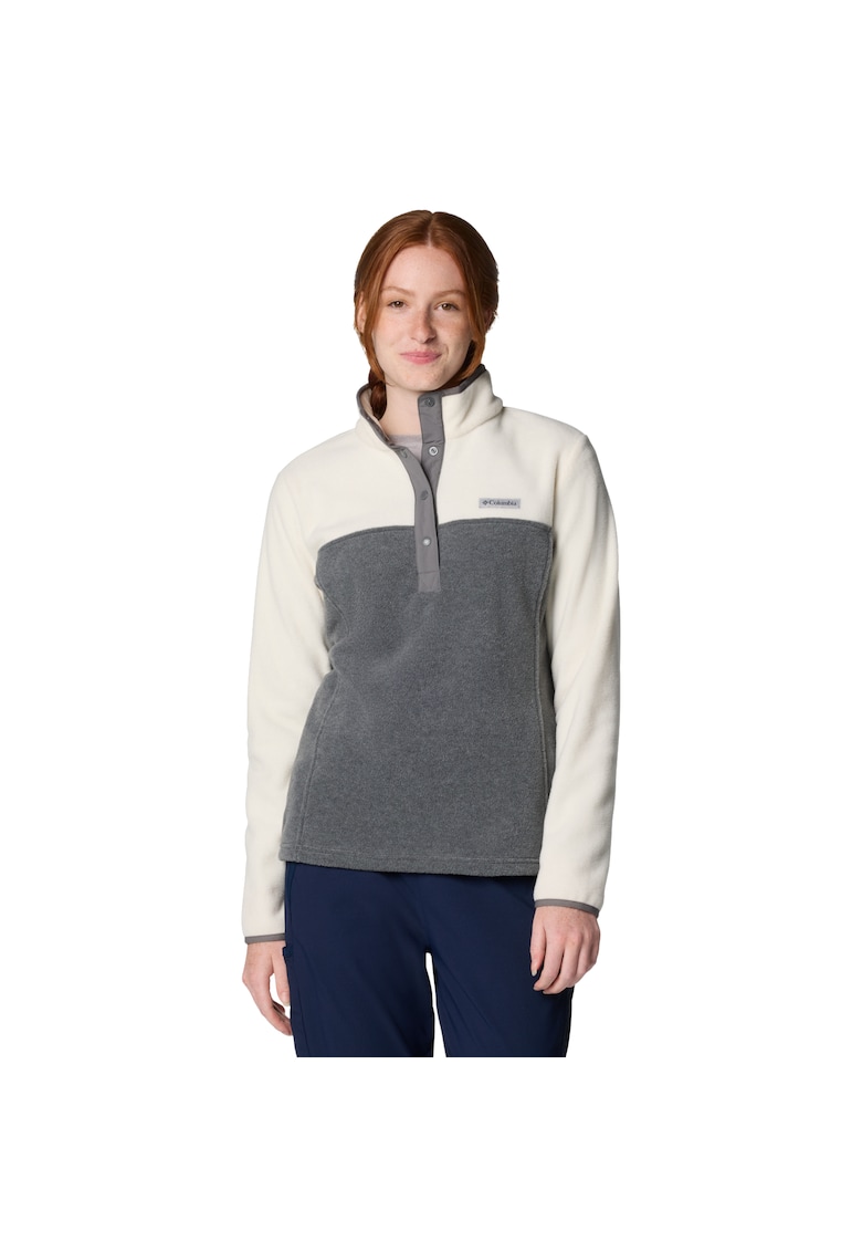 Bluza sport din fleece - Benton Springs 1/2 Snap Pull Over II 2085651 - Gri