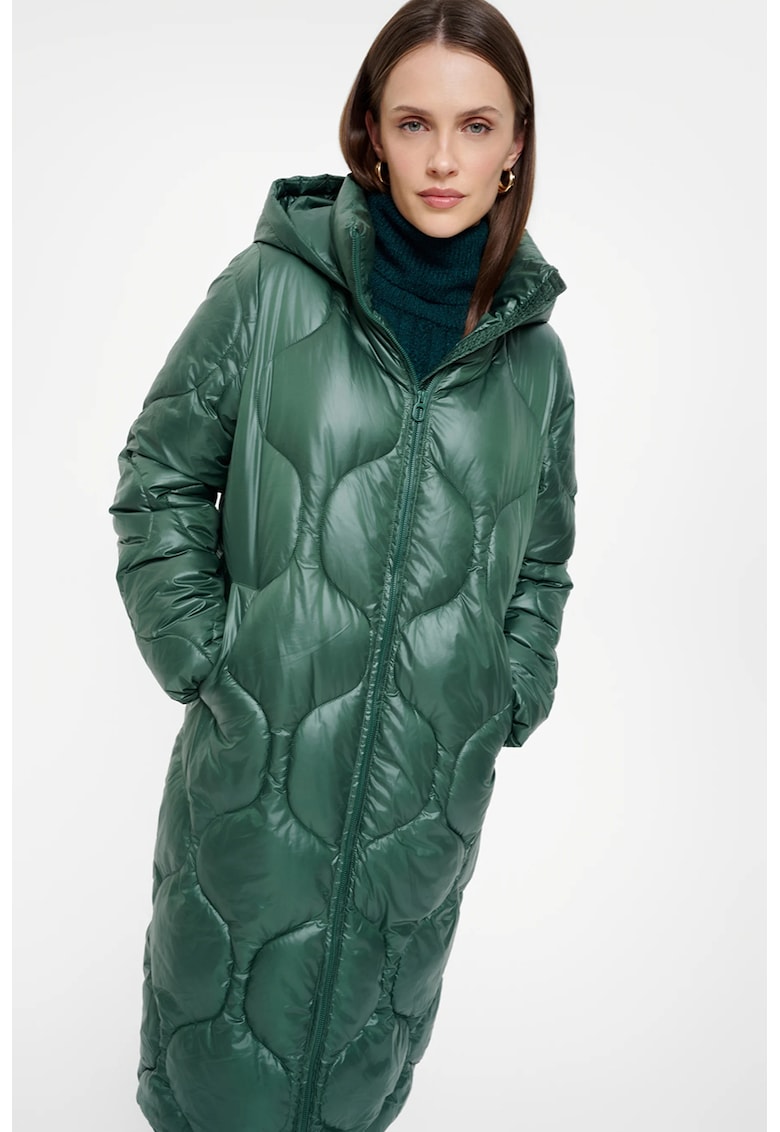 Geaca cu vatelina si fermoar