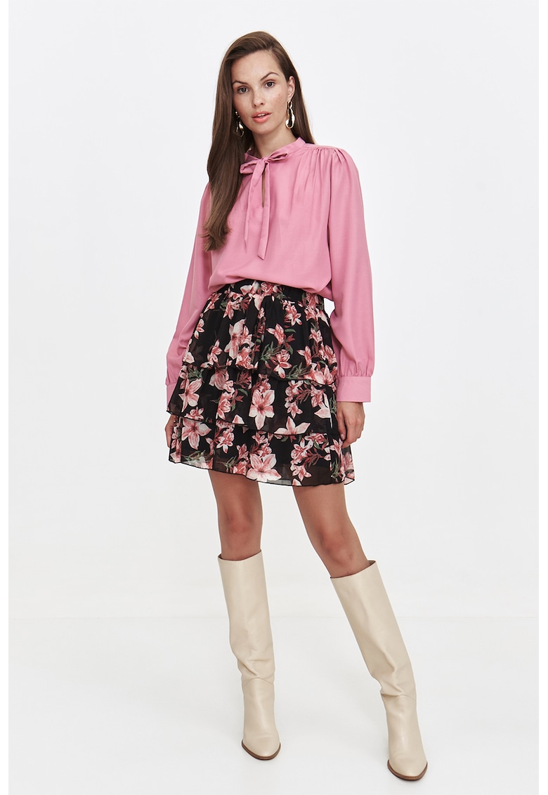 Fusta stratificata cu model floral