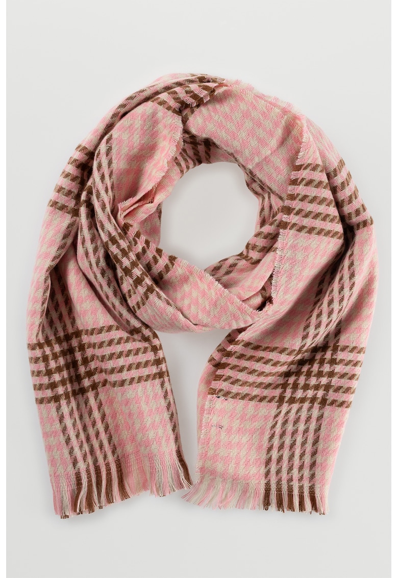 Fular cu model in carouri