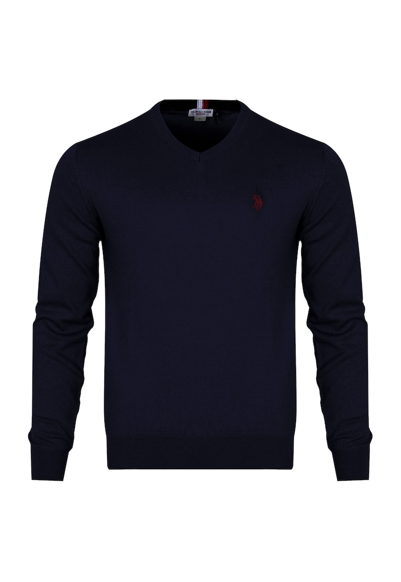 Pulover barbati - VICK 173 - bleumarin - bumbac/casmir