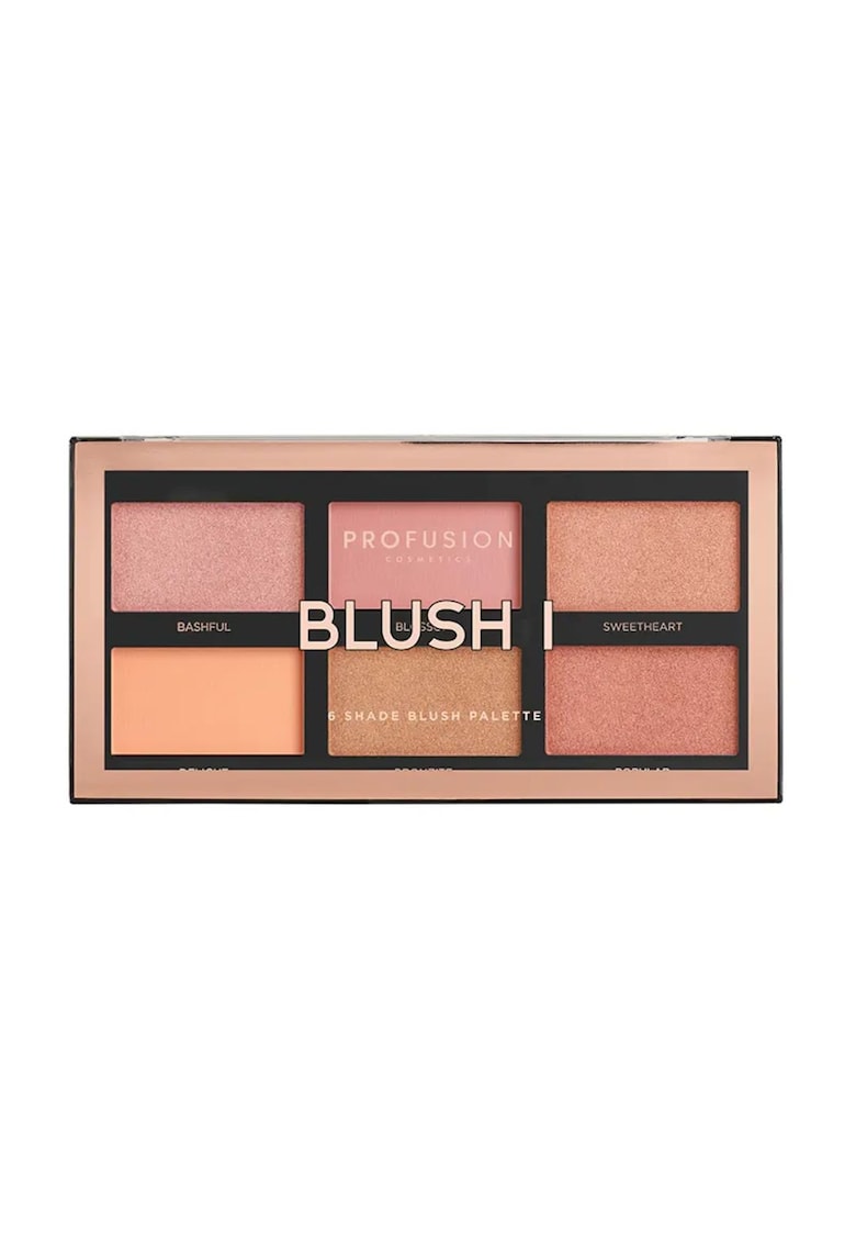 Paleta farduri de obraz Blush I - 6 nuante -  16 g