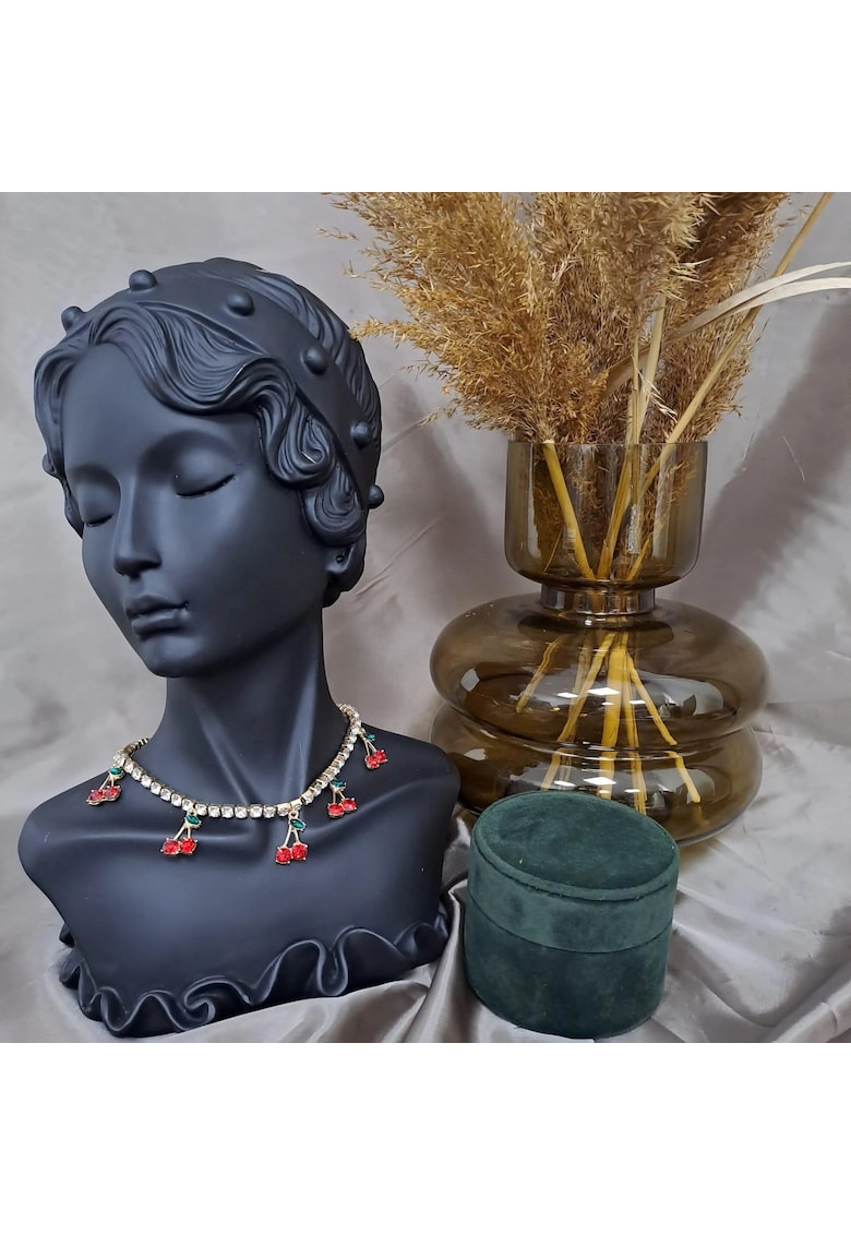 Colier tennis - auriu - cu pietre - cirese - Loreen C18 -