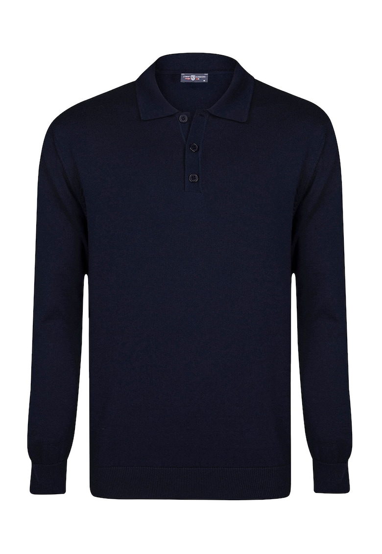 Pulover polo tricotat fin Pulover polo tricotat fin