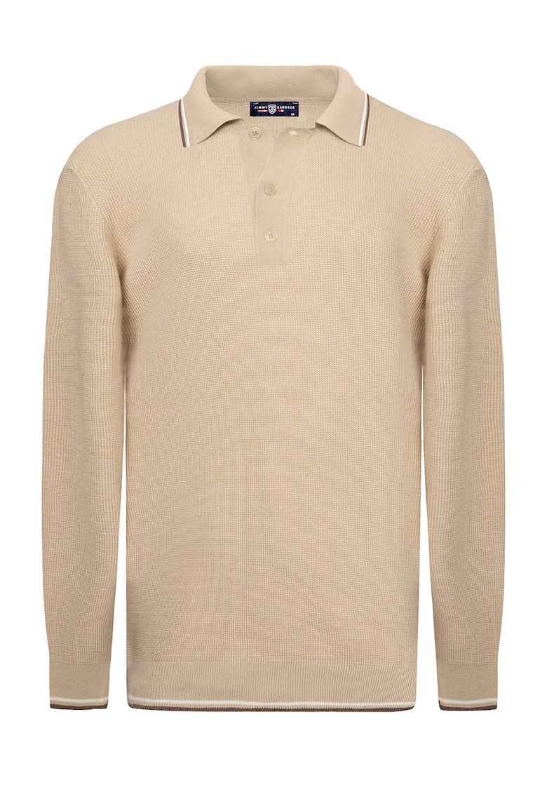 Pulover polo cu model uni Pulover polo cu model uni