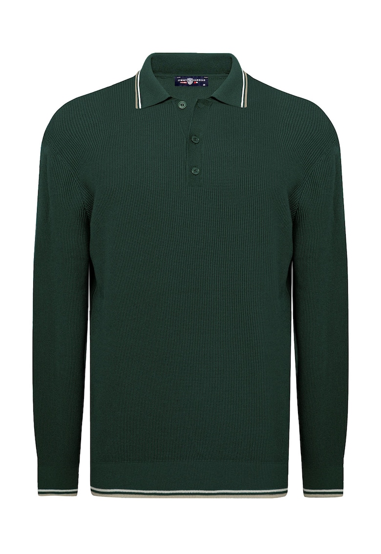 Pulover polo cu model uni