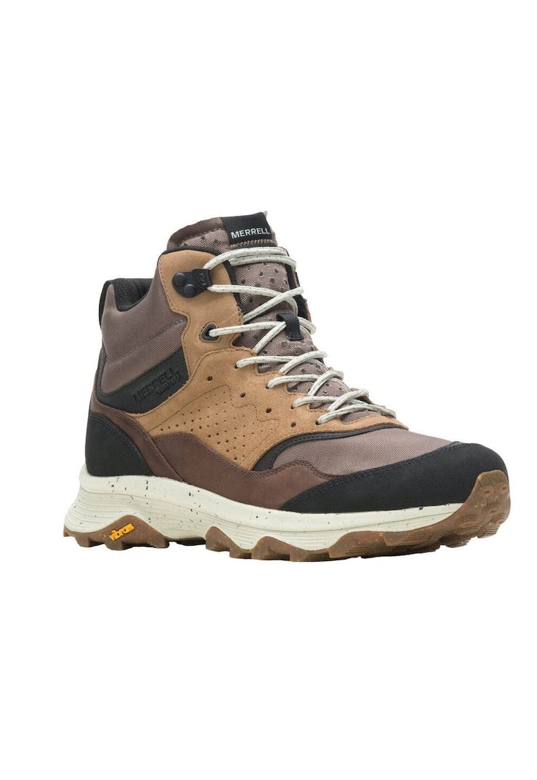 Ghete  Speed Solo Mid Wp - maro - piele naturala - pentru barbati