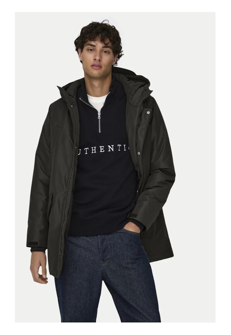 Geaca barbati -  22025871 - Gri - Poliester