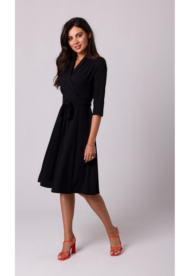 Rochie tip cache coeur cu guler -