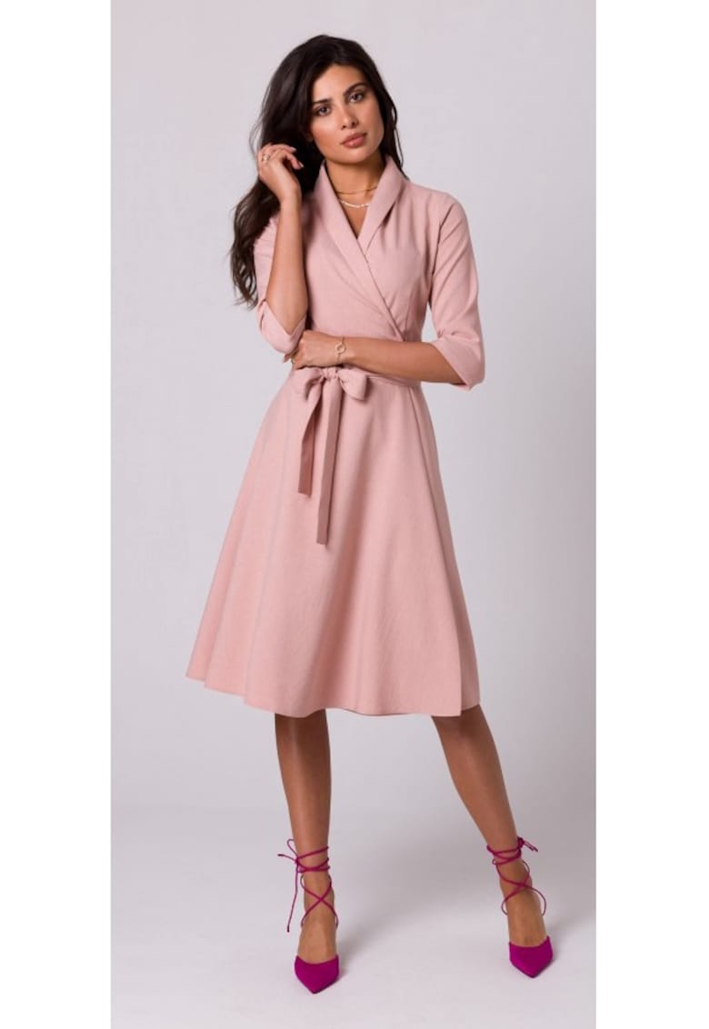 Rochie tip cache coeur cu guler -