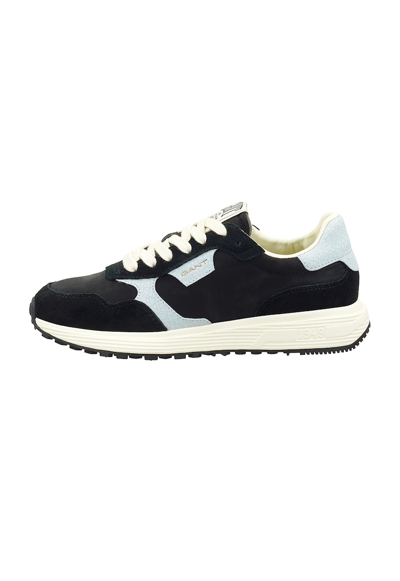 Pantofi sport de piele intoarsa Beywin - Negru