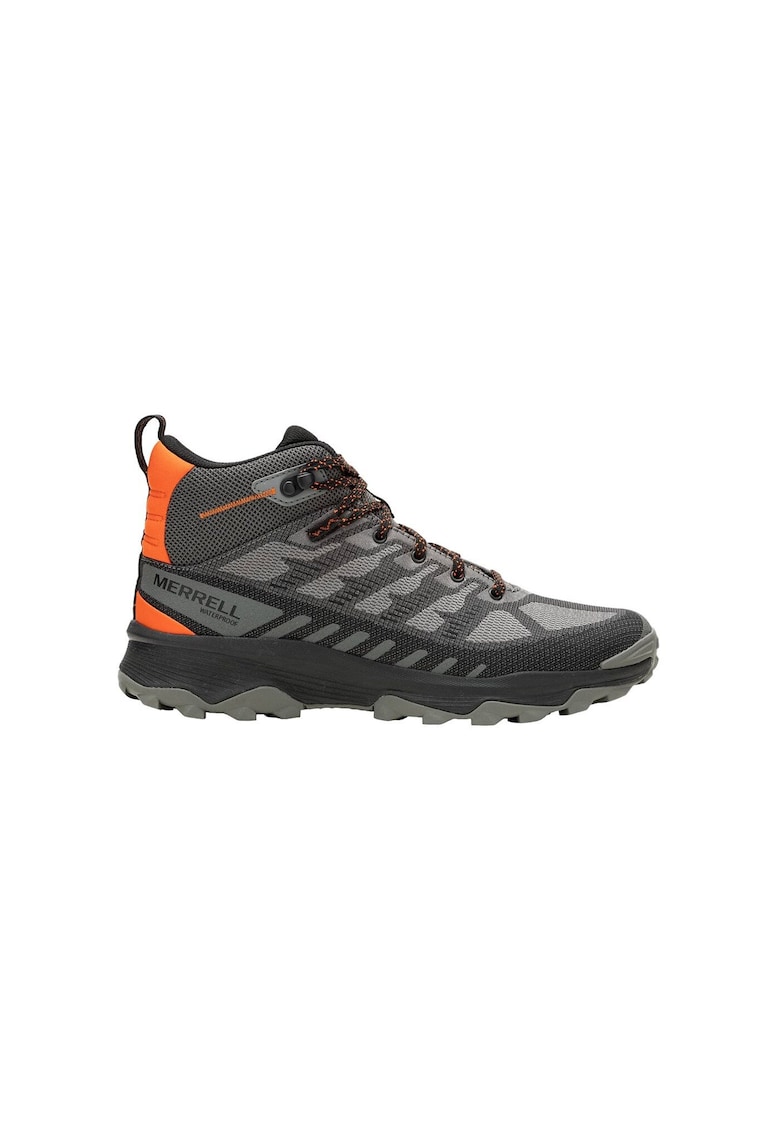 Ghete trekking Moab Speed Eco Mid Wp - multicolor - sintetic - impermeabile - pentru barbati
