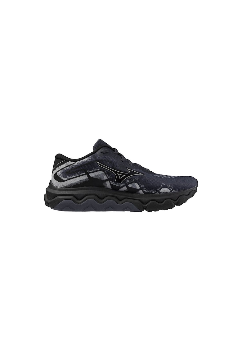 Pantofi sport Wave Horizon 7 - negru - sintetic - pentru alergare - confort excelent