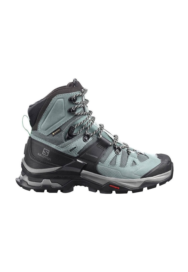 Pantofi de trekking Quest 4 Gtx - gri-negru - piele naturala - pentru femei