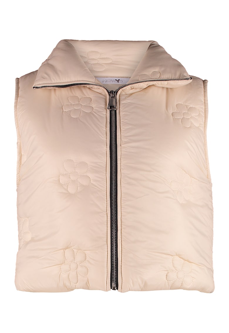 Vesta crop cu fermoar