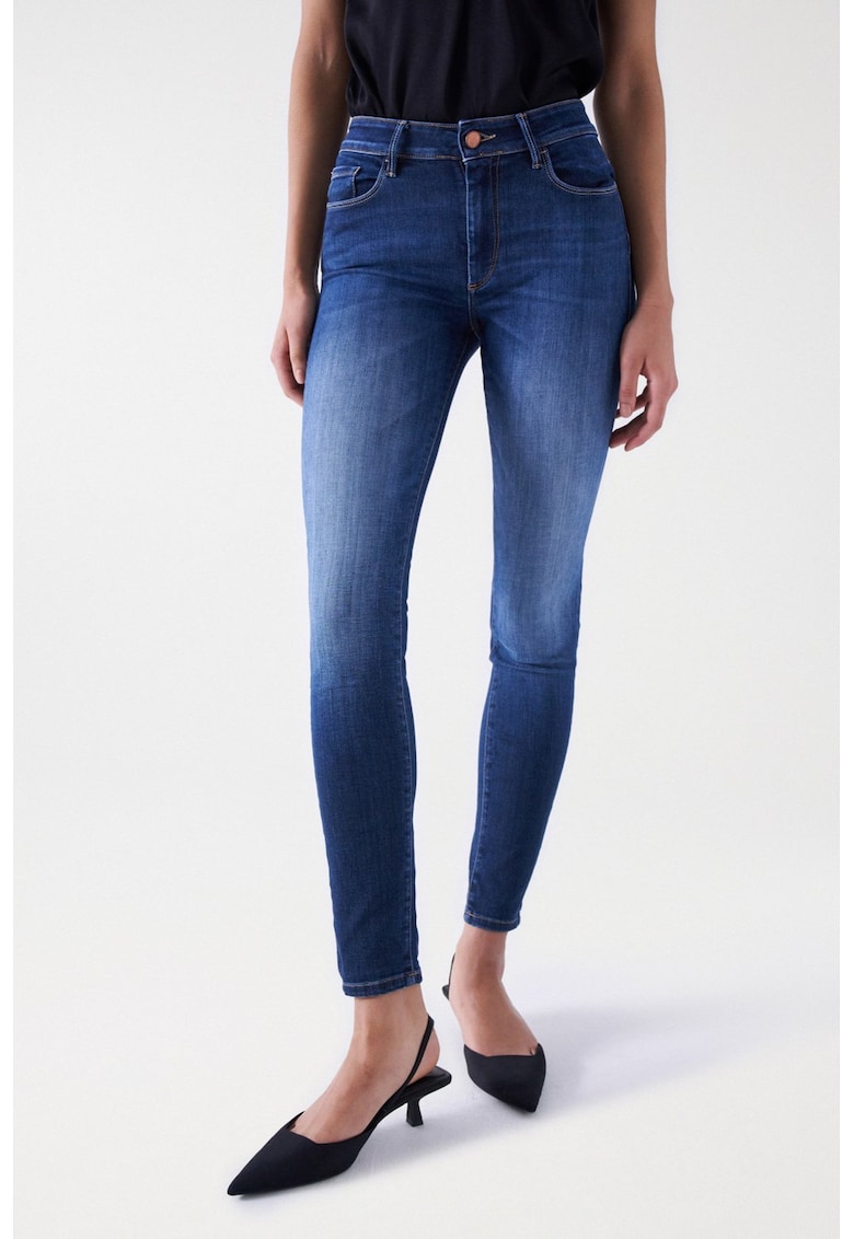 Blugi skinny cu tehnologie Push-Up Destiny