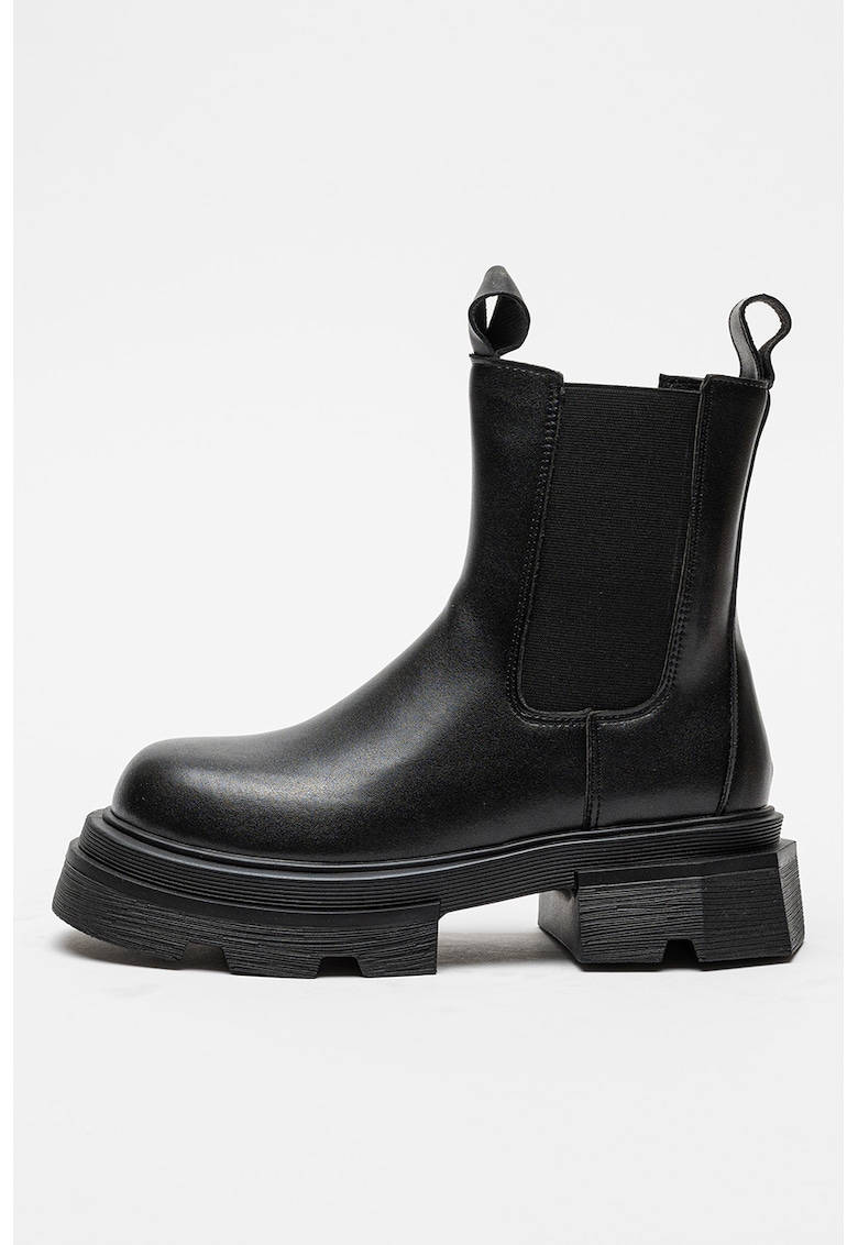 Ghete Chelsea din piele ecologica