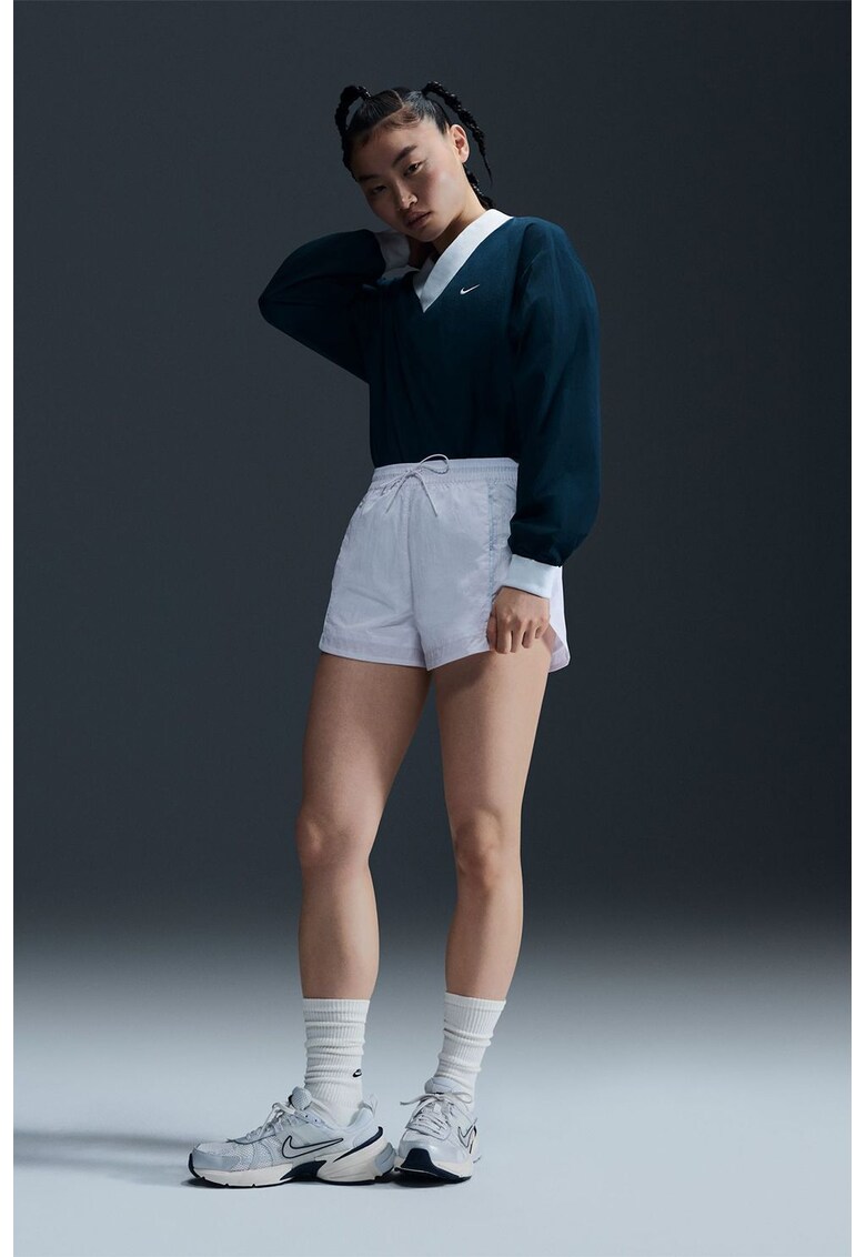 Bluza de trening cu decolteu in V