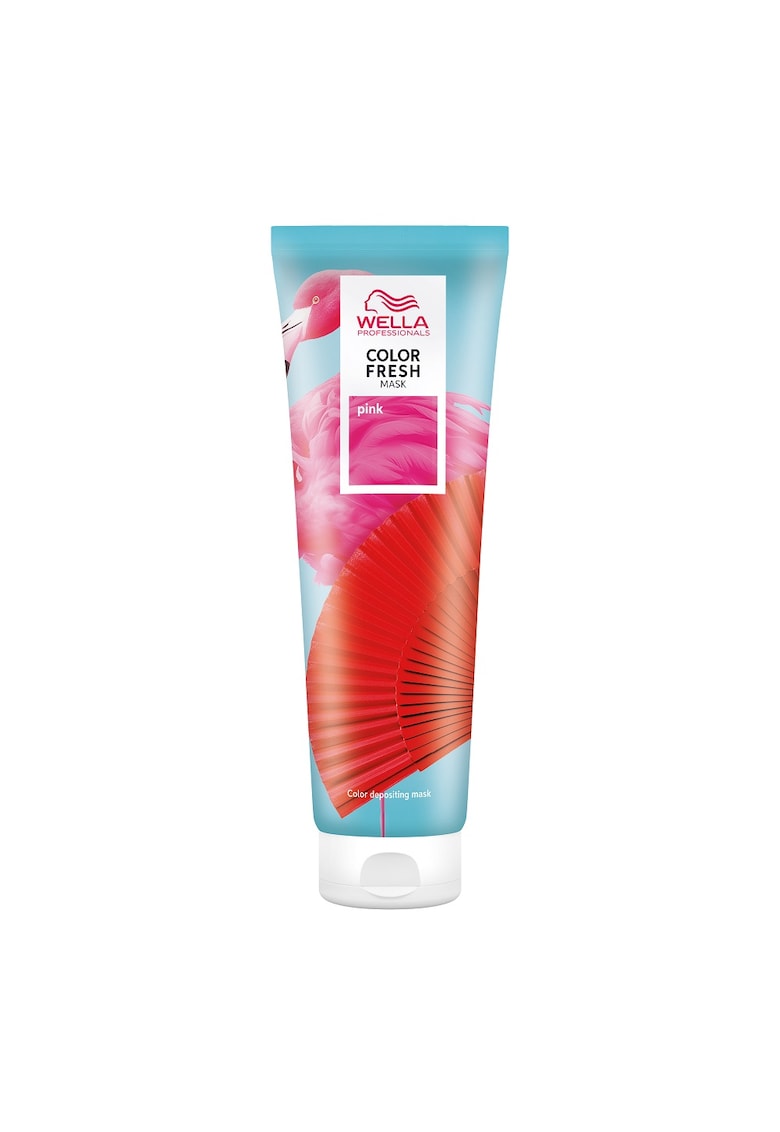 Masca de par nuantatoare Wella Professionals Color Fresh Mask Pink pentru par blond - 150 ml