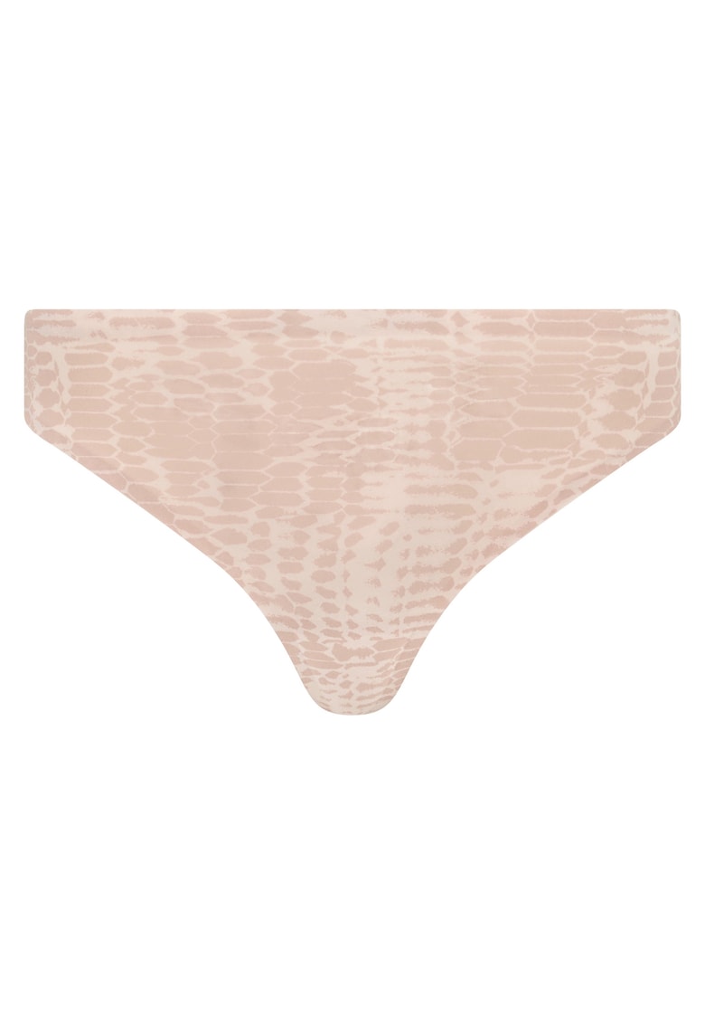 Chiloti tanga fara cusaturi cu animal print