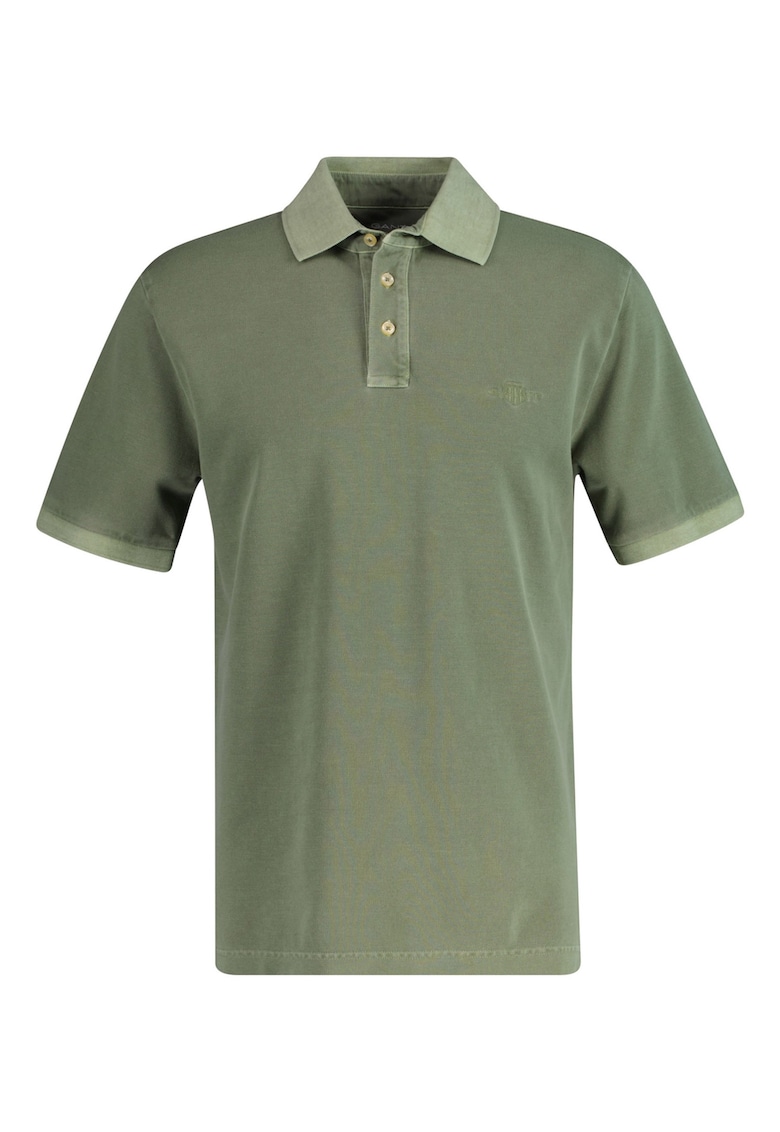 Tricou polo din bumbac Washer - Verde