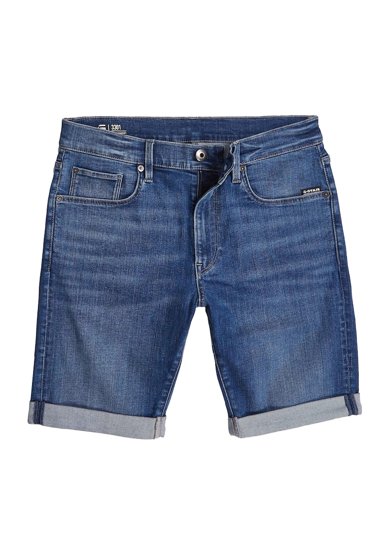 Pantaloni scurti slim-fit din denim Elto