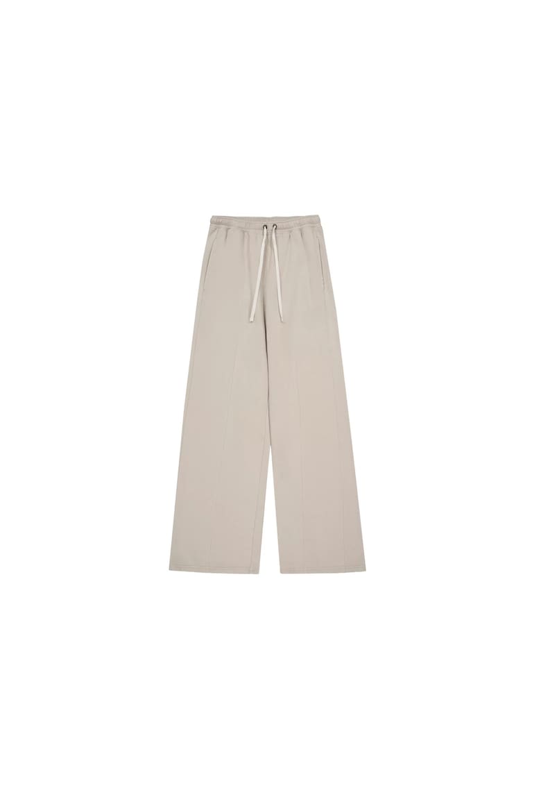 Pantaloni pentru femei Wide Leg - Maro
