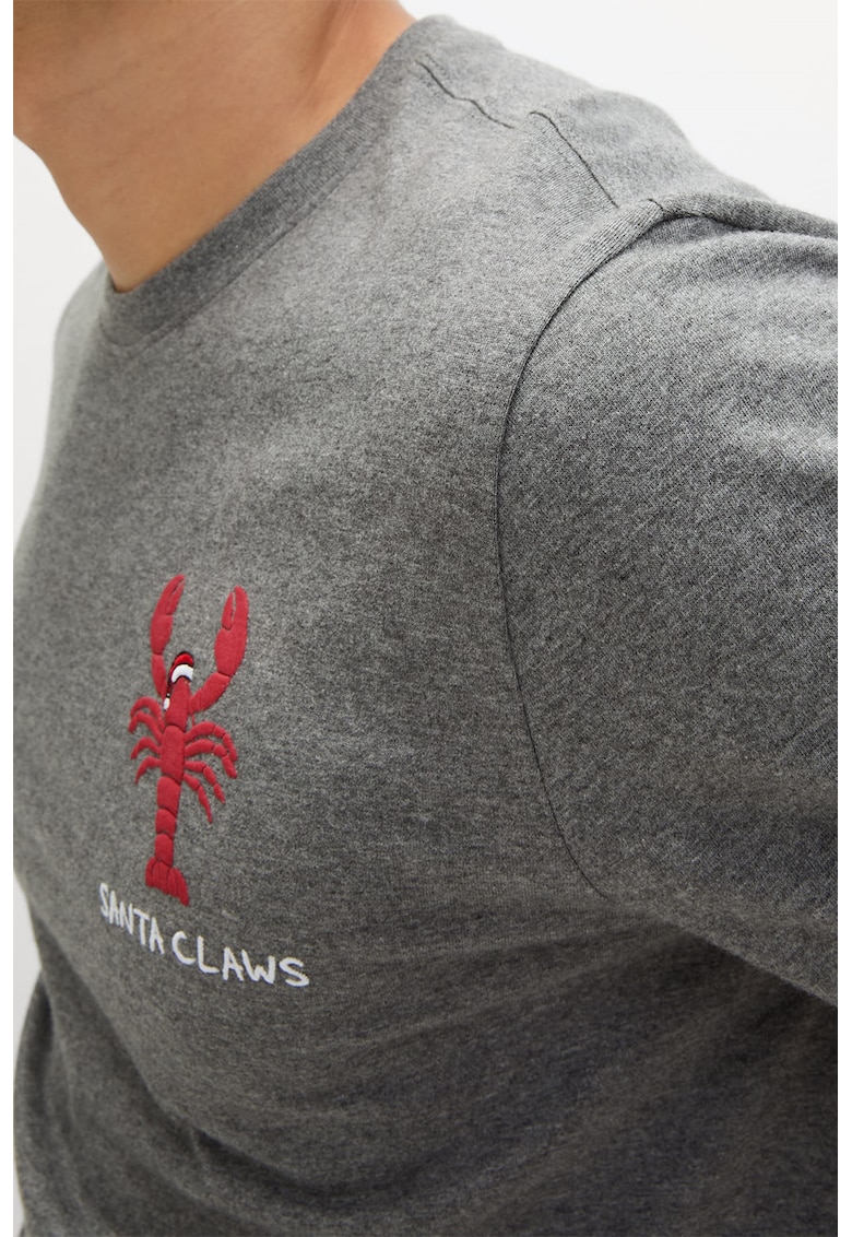 Tricou de pijama cu decolteu rotund Tricou de pijama cu decolteu rotund