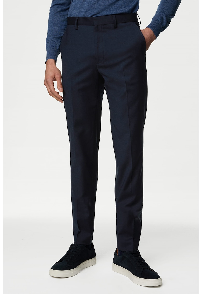 Pantaloni drepti cu pensa