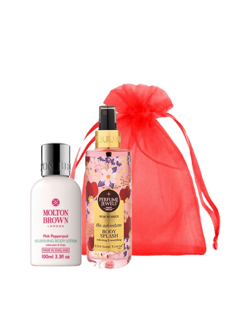 Set Secret Santa Lotiune de corp si Spray de Corp Eyup Sabri Tuncer Perfume Jewels The Adventure - 250 ML