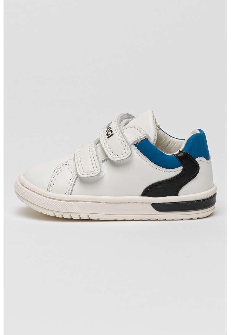 Pantofi sport din piele cu inchidere velcro