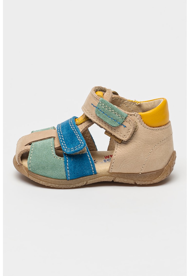 Sandale fisherman din piele intoarsa