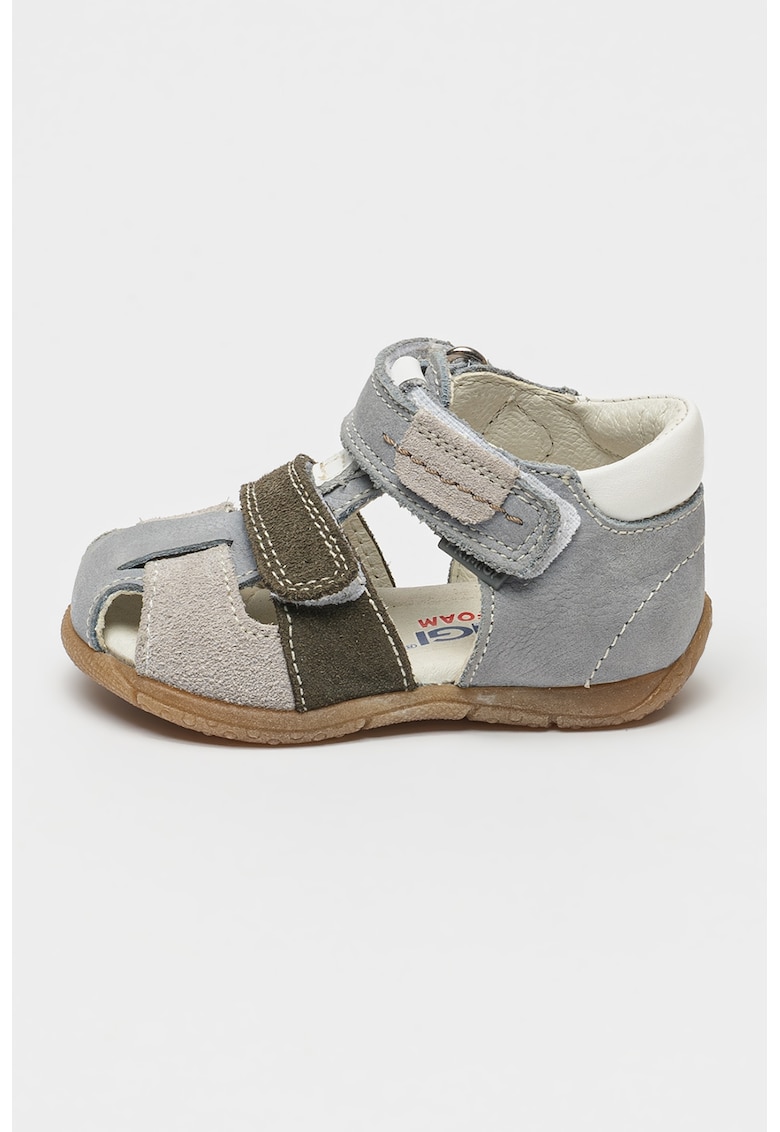 Sandale fisherman din piele intoarsa