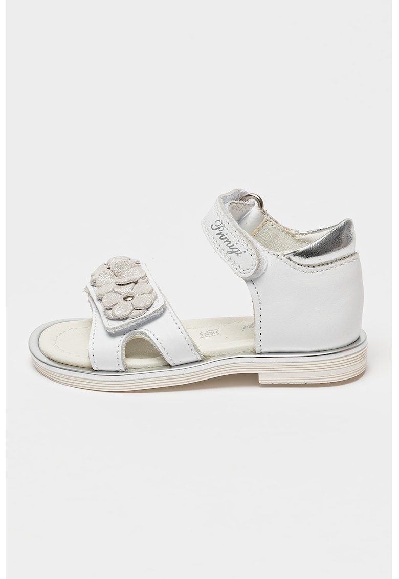 Sandale din piele cu velcro