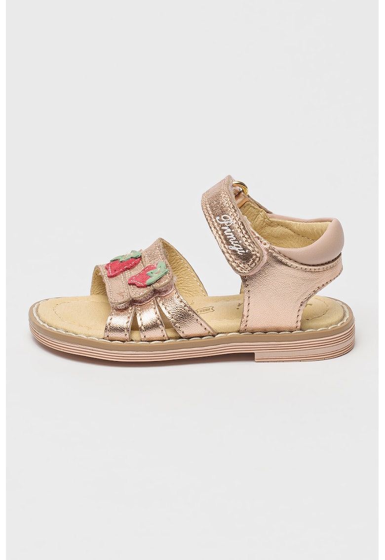 Sandale flatform cu logo