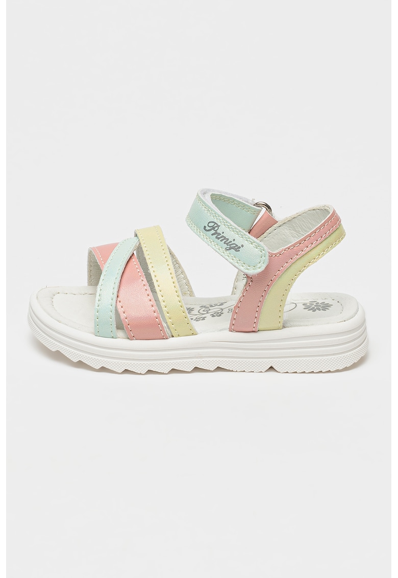 Sandale flatform cu logo