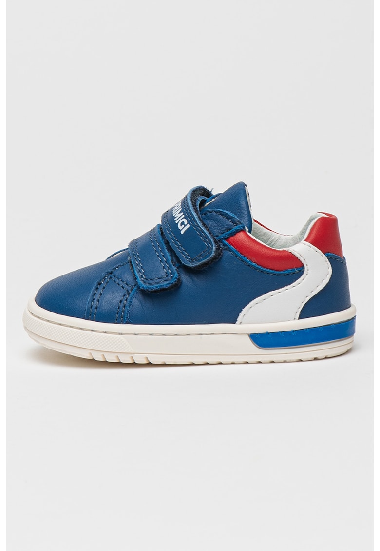 Pantofi sport din piele cu inchidere velcro