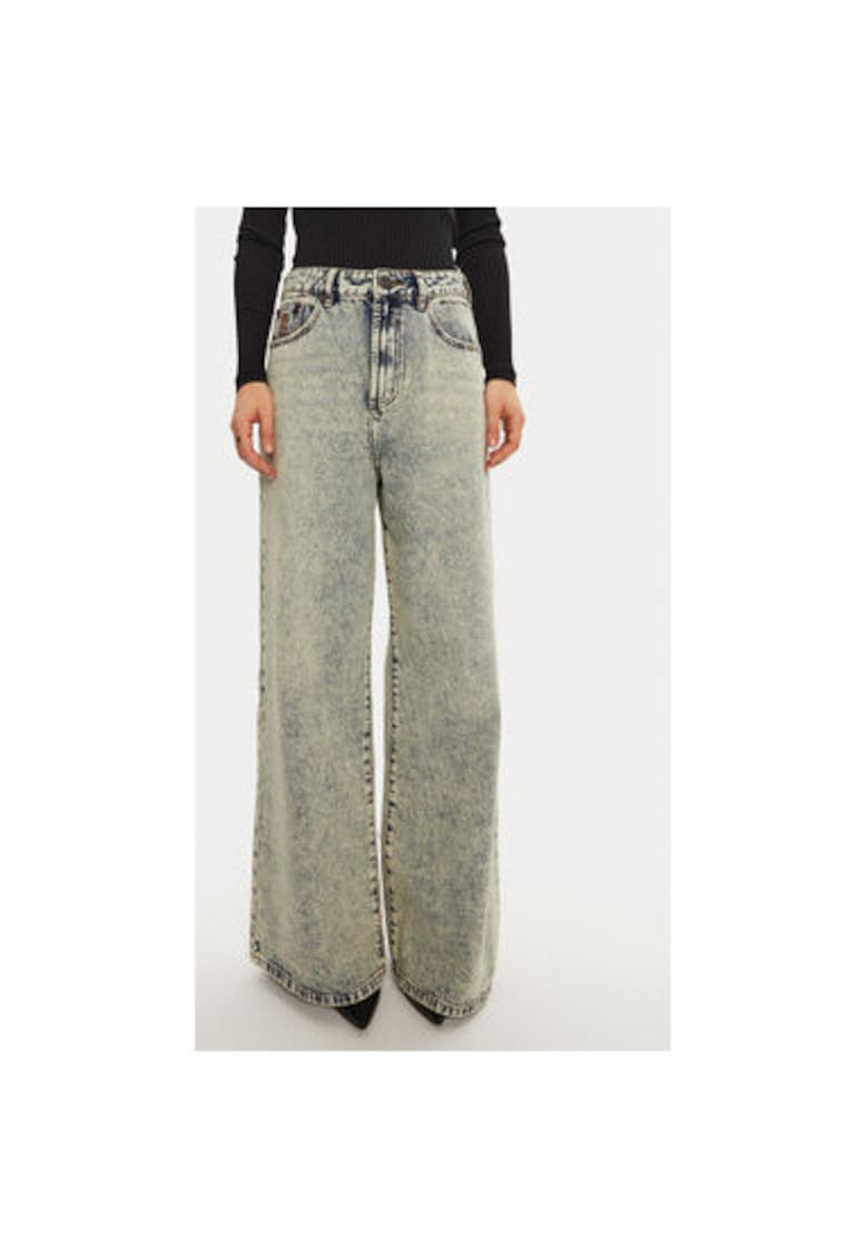 Blugi dama - 26505 - Albastru - Bumbac