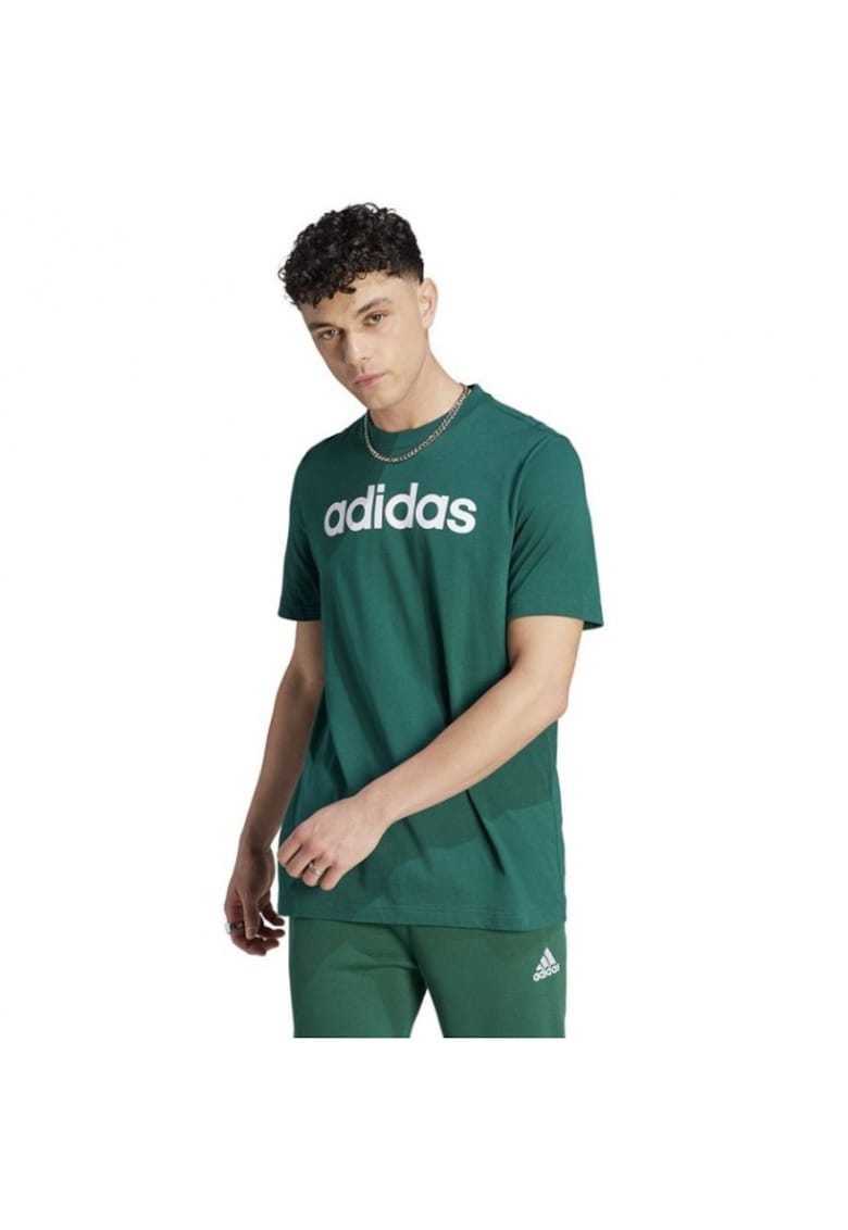 Tricou barbati Ij8658 - Bumbac - Verde -
