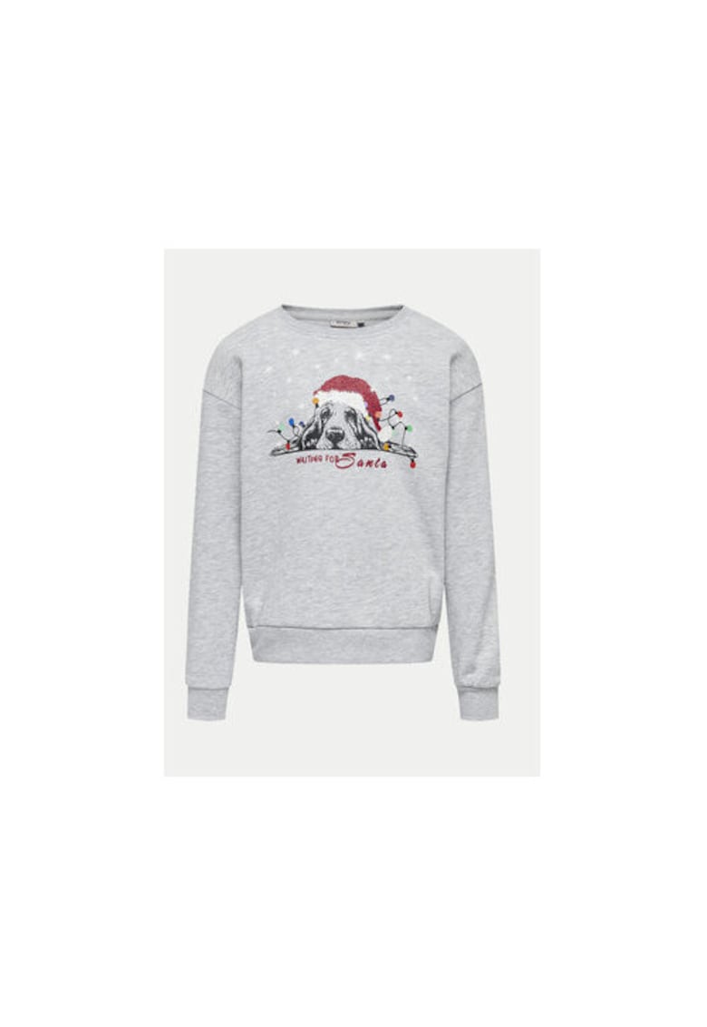 Bluza copii -  Yda Xmas 15280285 - Gri - Bumbac/Poliester