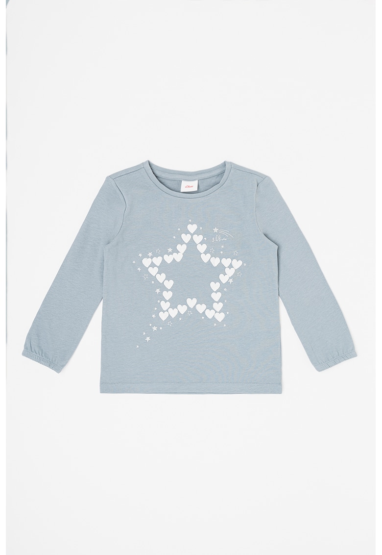 Bluza lejera de bumbac